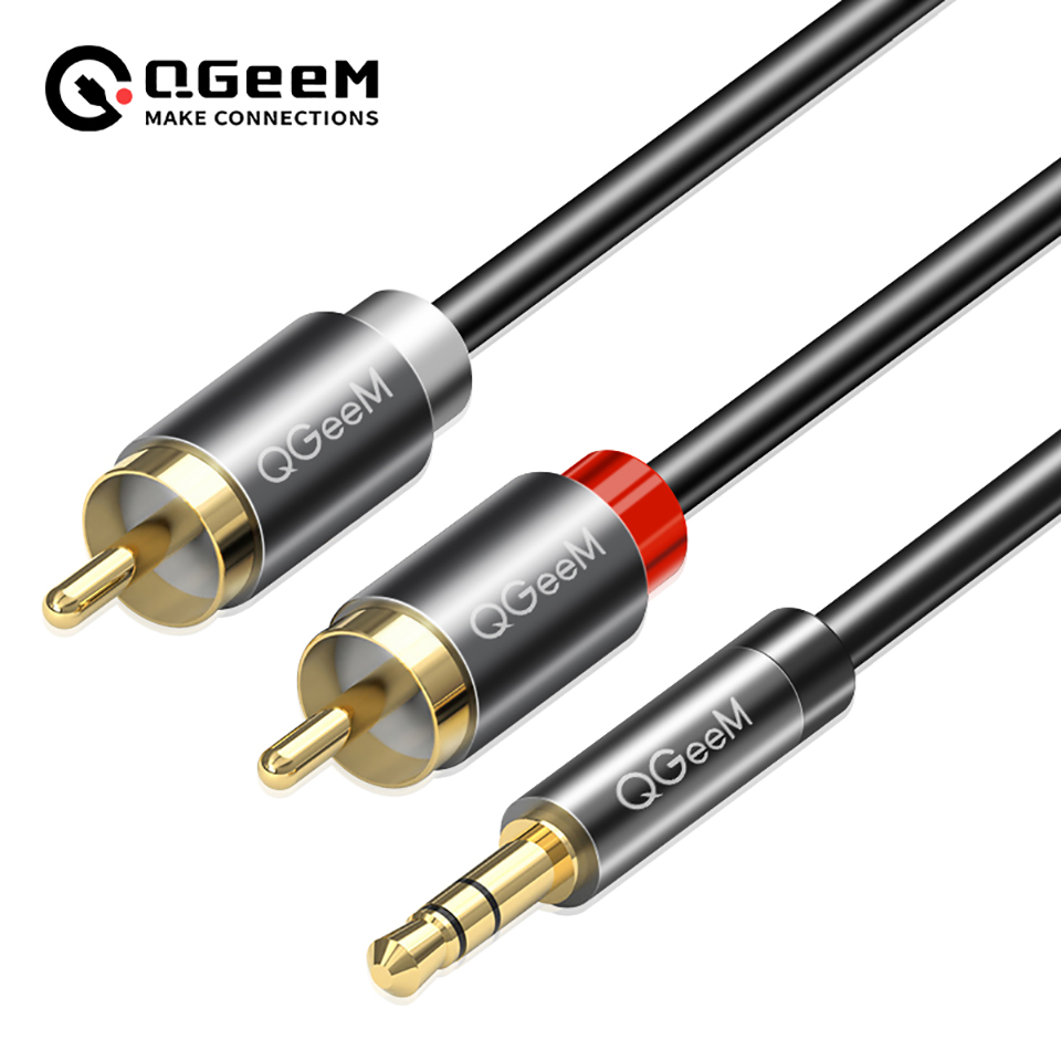 Genius Home Cinema - QGeeM Cavo RCA da 2RCA a
