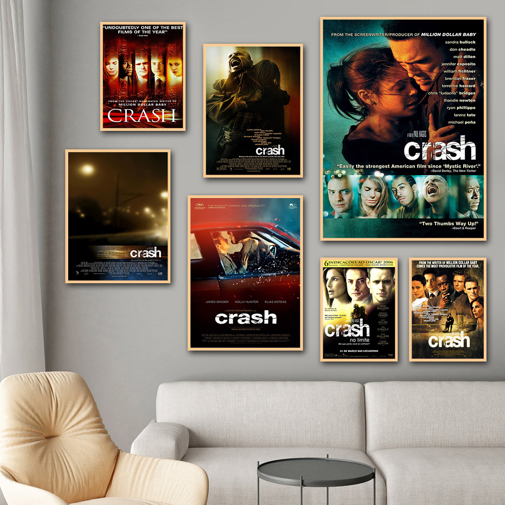 Home Cinema The Drama - Crash Crime Drama Film Art Print