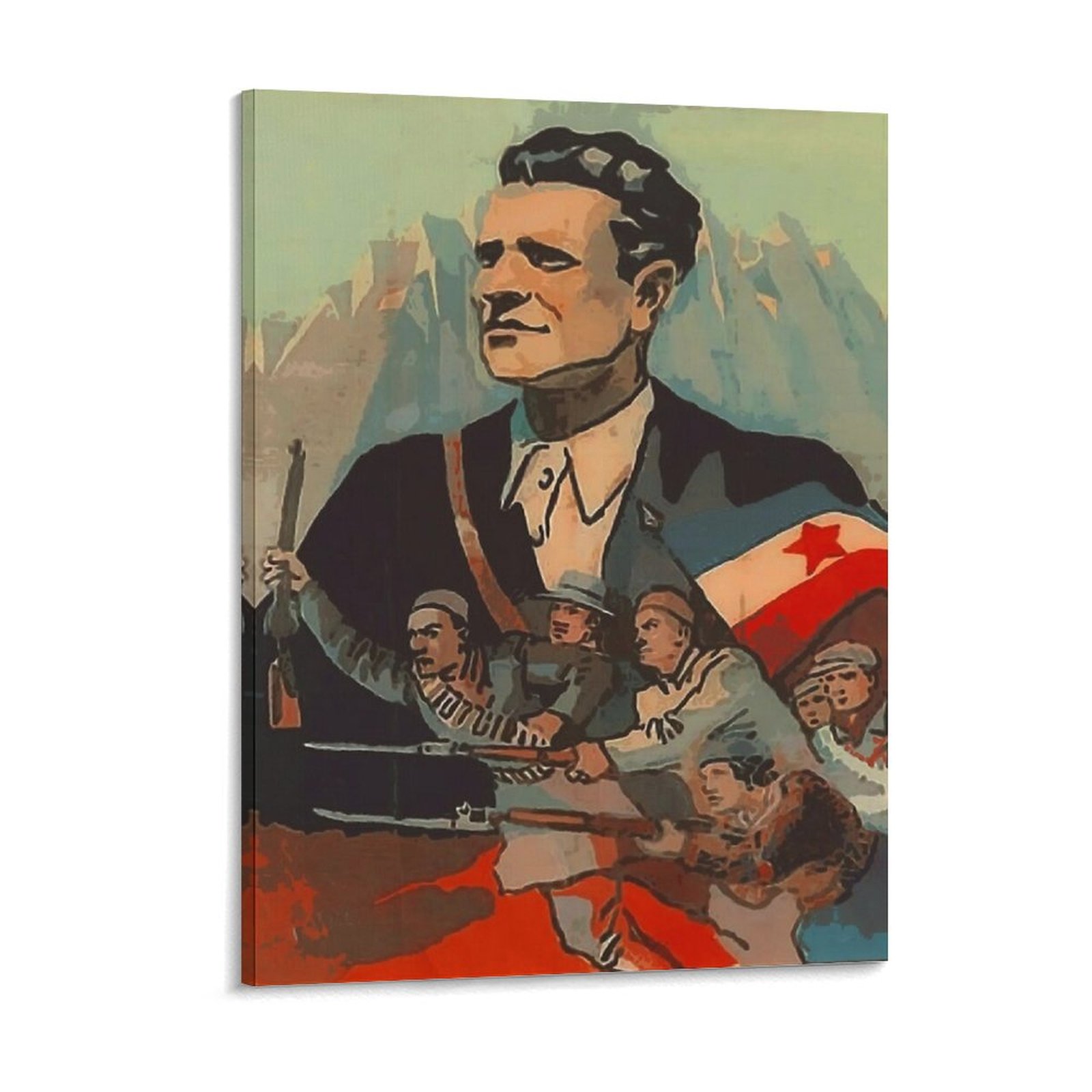 Home Cinema Classic - Jugoslavija Josip Broz Tito Poster Vecchio