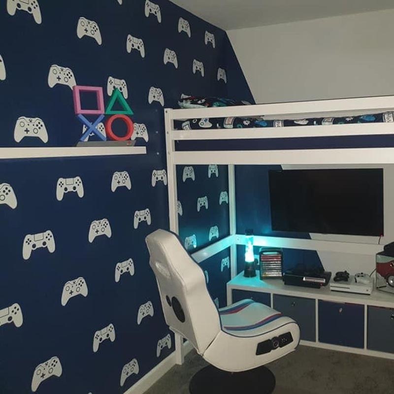 Home Cinema Wall Panels - SET di 40 Switch Controller Videogioco