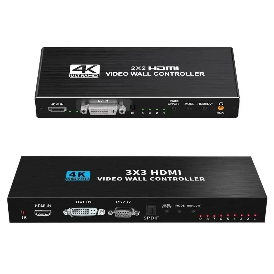 Home Cinema Screen - Controller per parete video 4K 3x3