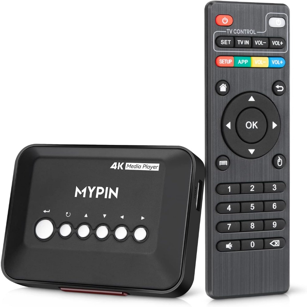 4K Media Player - Lettore Multimediale HDMI 4K 30Hz Supporta