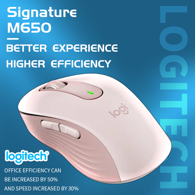 Logitech Home Cinema - Logitech Signature M650 Mouse wireless Bluetooth
