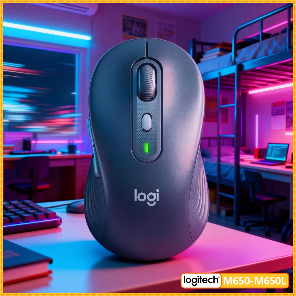 Logitech Home Cinema - Mouse Logitech M650/M650L Signature - Wireless,