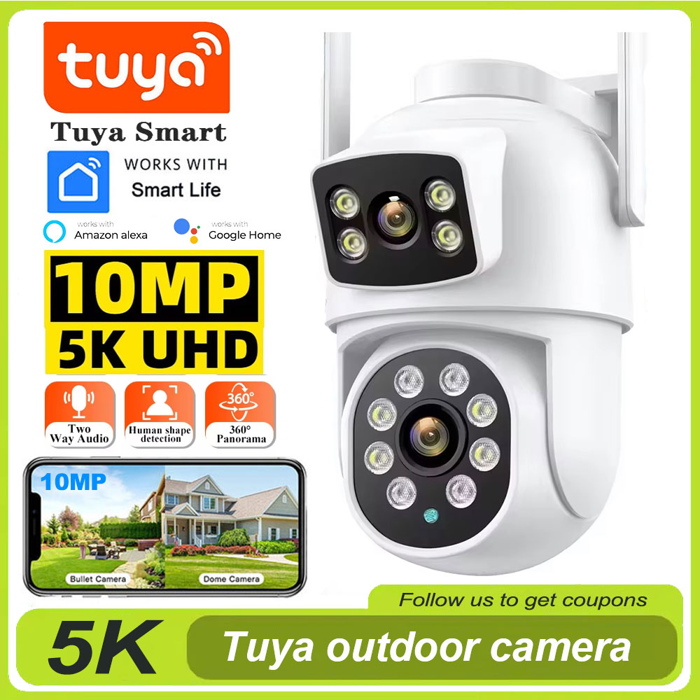 Home Cinema Screen - Telecamera WiFi Tuya 4K 8MP PTZ