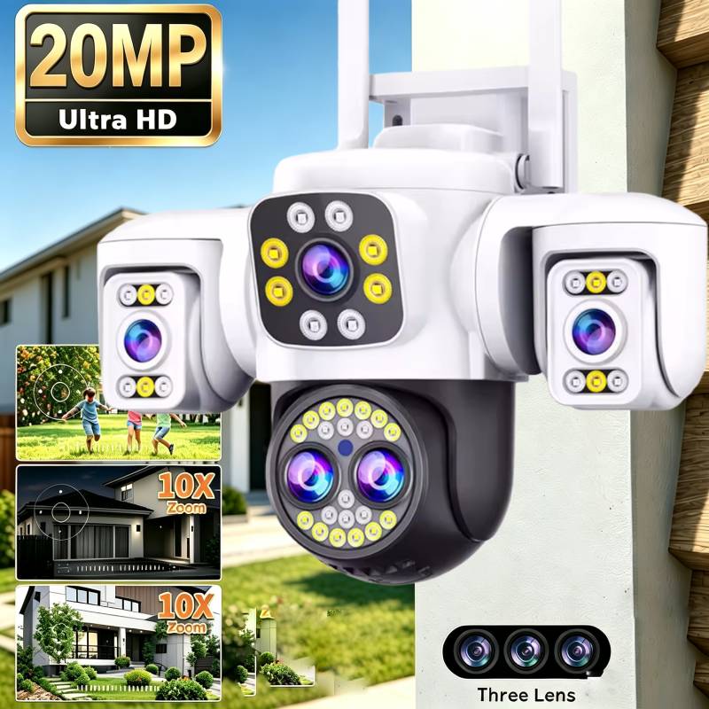 Home Cinema Screen - Telecamera di Sorveglianza WiFi 20MP con