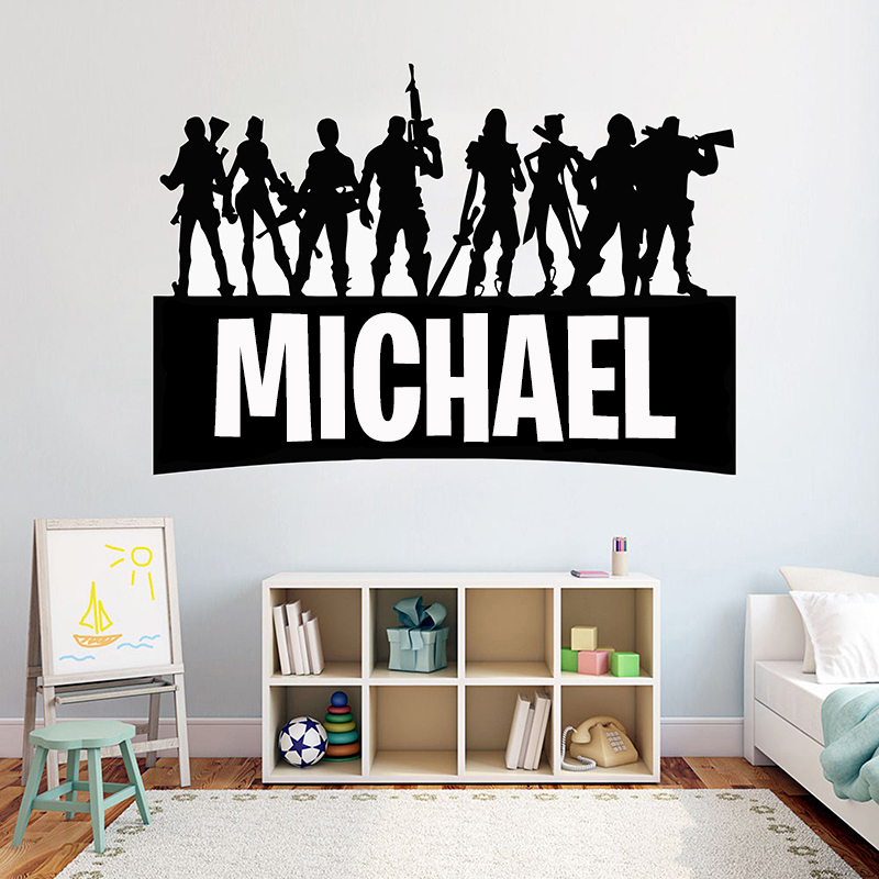 Home Cinema Wall Panels - Gioco Gamer Nome Personalizzato Decorazione della