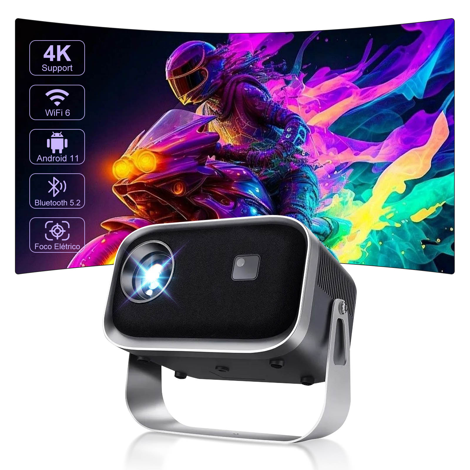 Home Cinema Samsung - Proiettore Salange P28B Mini Home Theater
