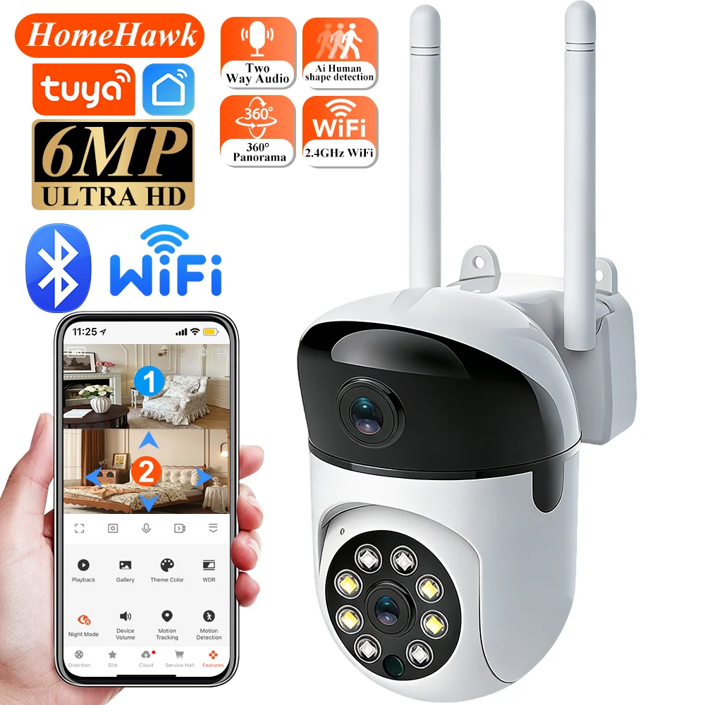 Home Cinema Screen - Telecamera Interna WiFi Tuya Smart Life