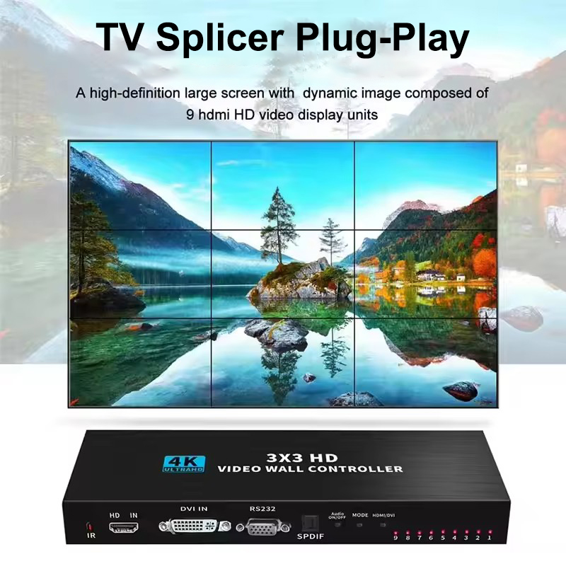 Home Cinema Screen - Controller per parete video HDMI 4K