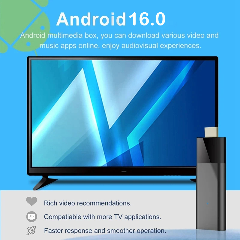 Smart TV Stick Q12 8K Android  - 4K Media Player recensione e prezzo