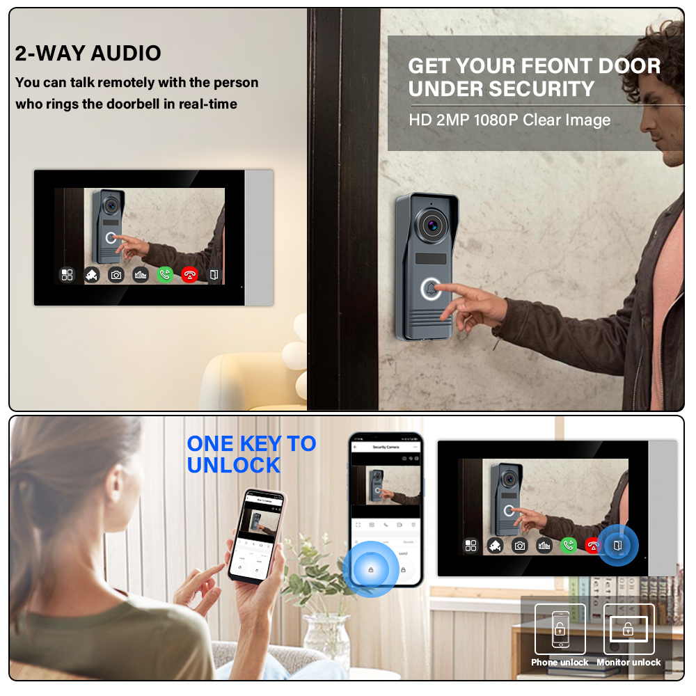 Videocitofono Wi-Fi Smart Home - Home Cinema Wall Panels recensione e prezzo