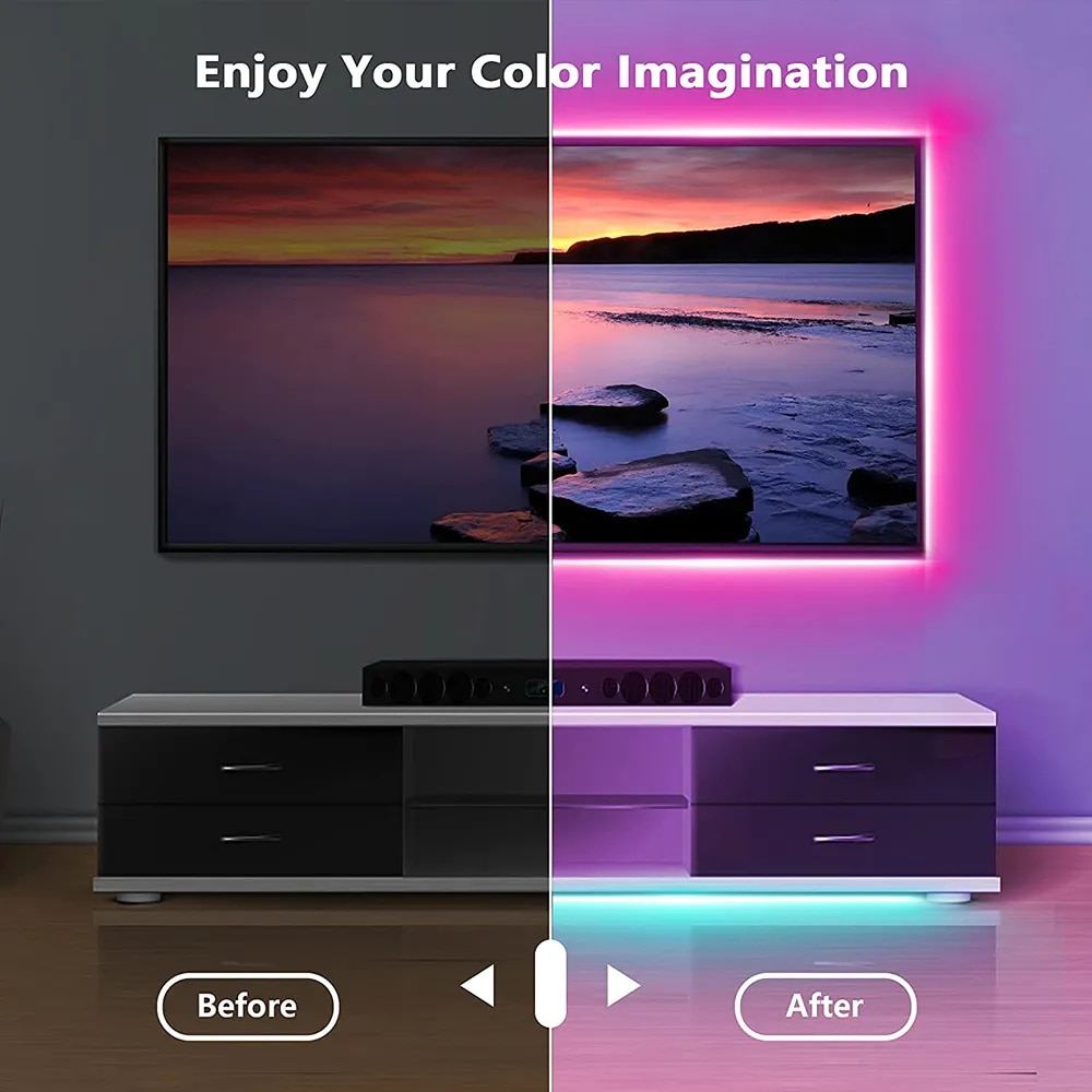 Nastro Bluetooth USB LED Strip - Ambient Light Strip Tv recensione e prezzo