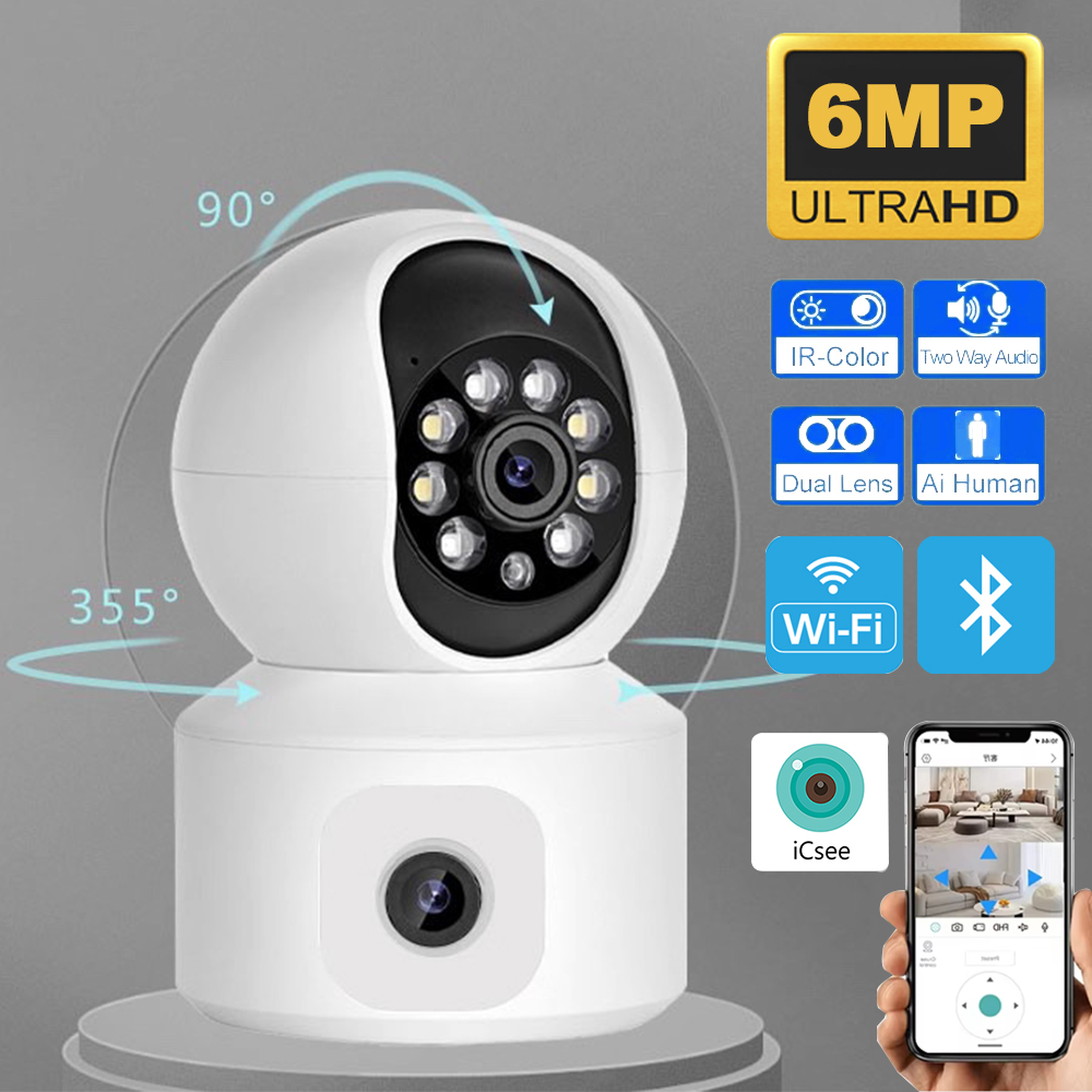 Telecamera IP WiFi iCsee 6MP c - Home Cinema Screen recensione e prezzo