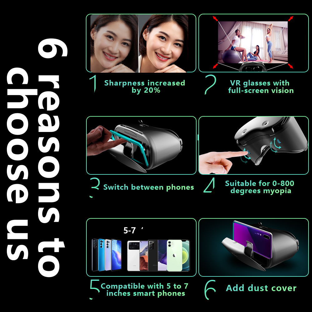 Occhiali VR per realtà virtual - Home Cinema Glasses recensione e prezzo