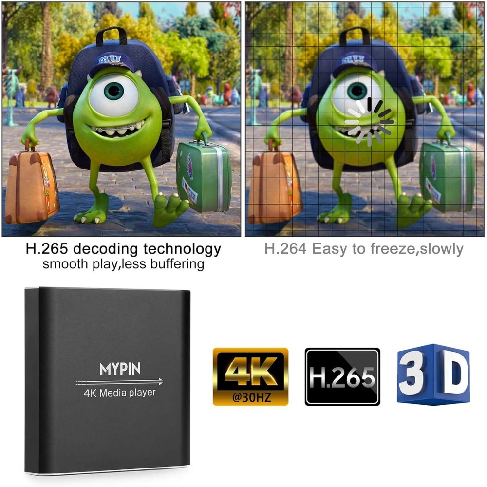 Lettore Multimediale 4K con HD - 4K Media Player recensione e prezzo