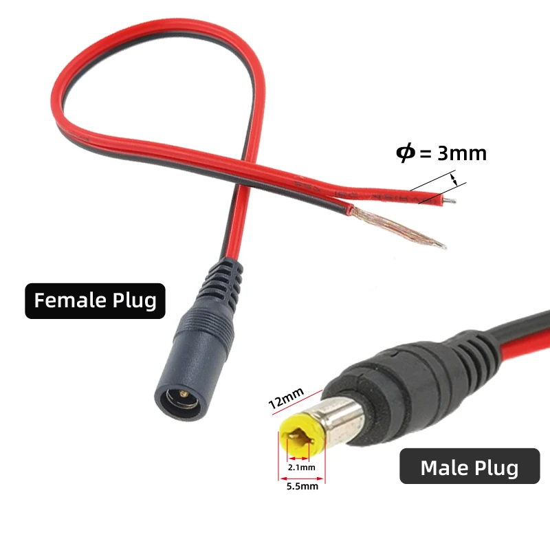 18 AWG 10 pz 5.5x2.1mm Maschio - Ambient Light Strip Tv recensione e prezzo