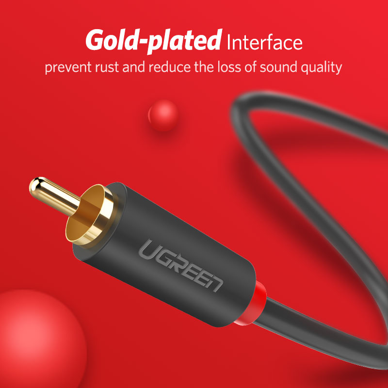 Cavo Audio UGREEN da 2RCA a 2  - Genius Home Cinema recensione e prezzo