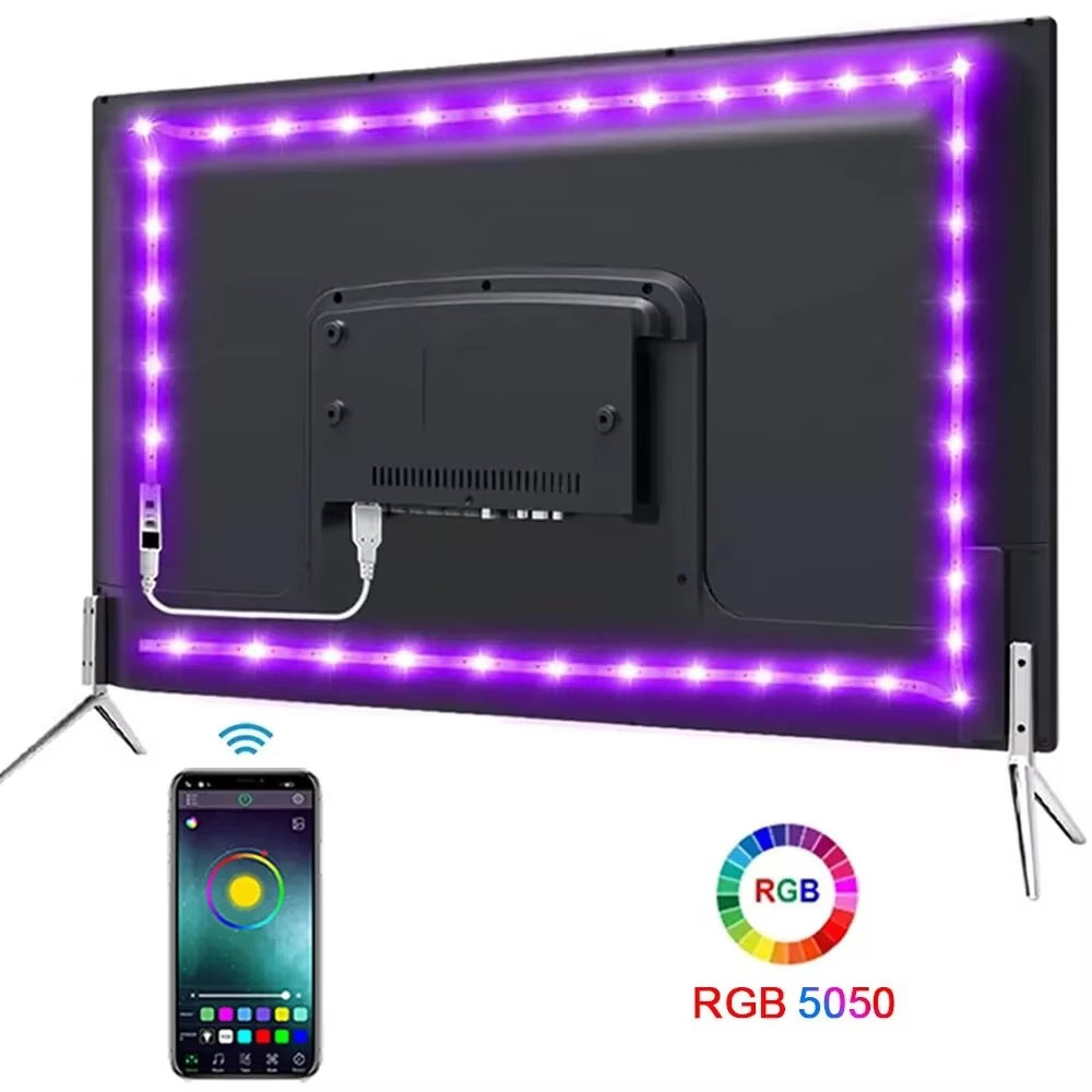 Strisce LED USB DC 5V RGB 5050 - Ambient Light Strip Tv recensione e prezzo