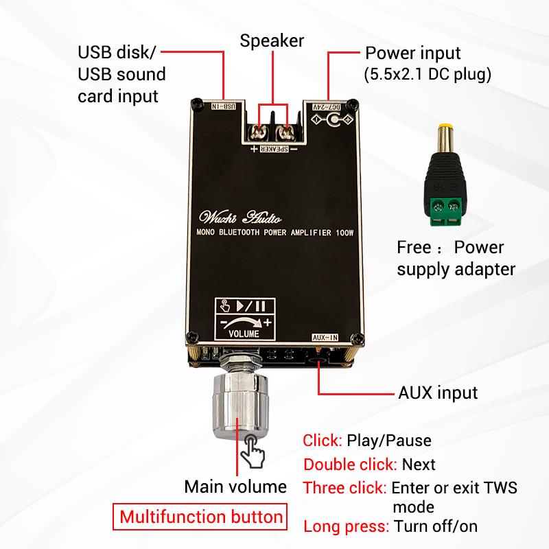 Modulo Amplificatore Audio Blu - Genius Home Cinema recensione e prezzo