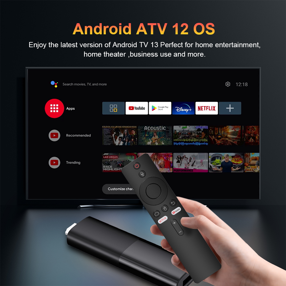 Velec Android 12 Smart Stick L - 4K Media Player recensione e prezzo