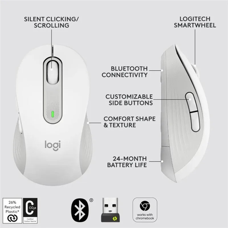 Mouse Wireless Logitech M650/M - Logitech Home Cinema recensione e prezzo