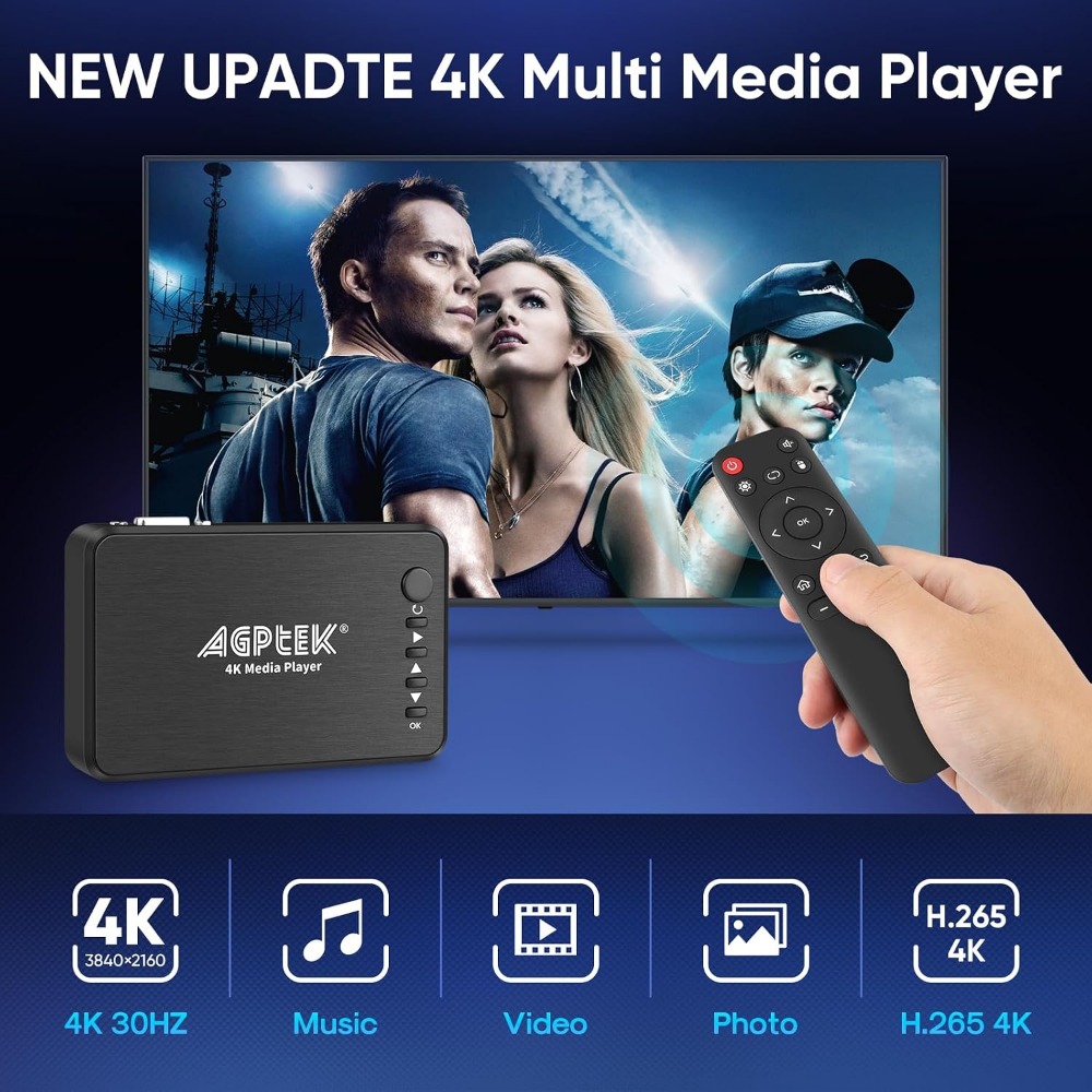 Lettore Multimediale HDMI 4K@3 - 4K Media Player recensione e prezzo