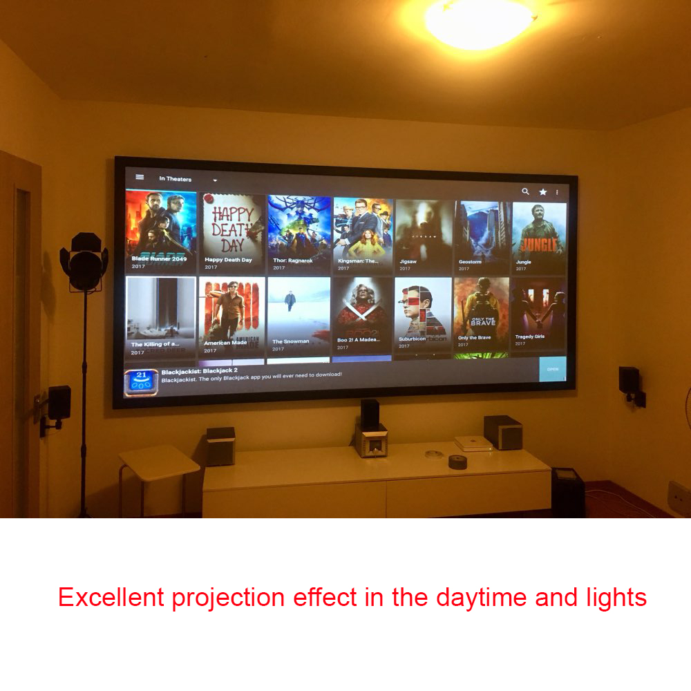 Schermo per proiettore Salange - Home Cinema Screen recensione e prezzo