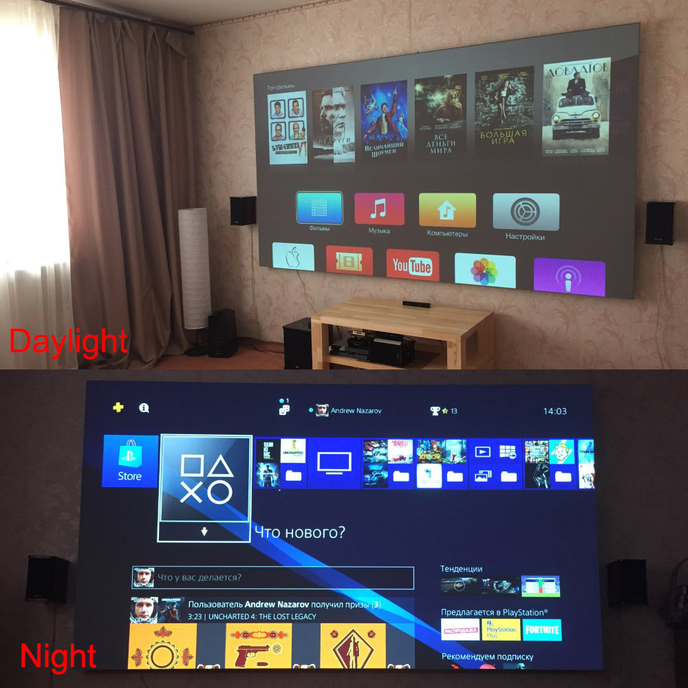 Schermo per proiettore Salange - Home Cinema Screen recensione e prezzo