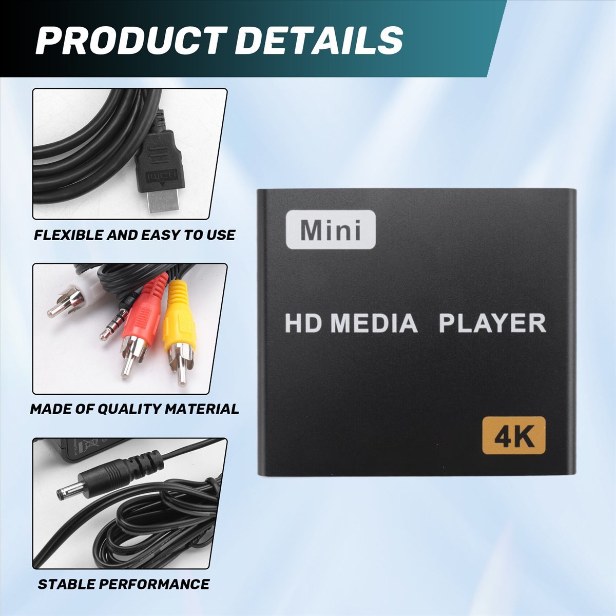 A40I Mini Lettore Multimediale - 4K Media Player recensione e prezzo